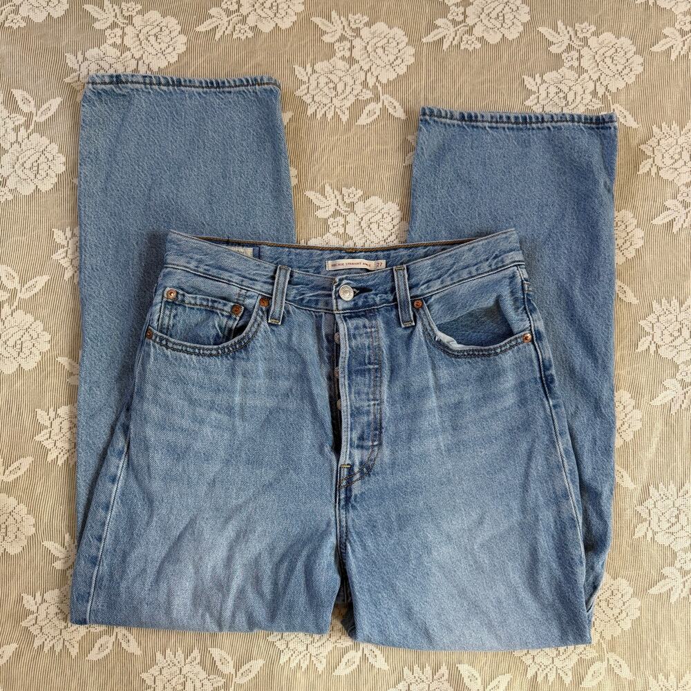 Levi’s Ribcage Straight Ankle Jeans Size 27